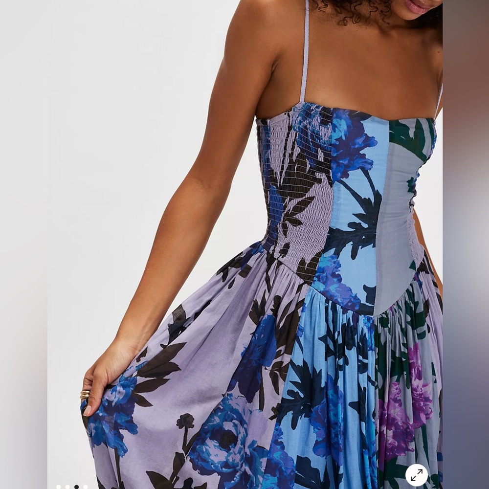 FREE PEOPLE Floral Feelings Midi Dress